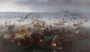Hendrik Cornelisz. Vroom Day seven of the battle with the Armada, 7 August 1588.